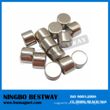N52 D10x8mm Cilindro NdFeB Magnet w / Ni revestimento